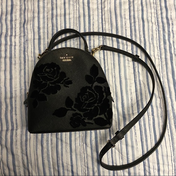 kate spade Handbags - Kate Spade Cameron Street Flock Roses Binx